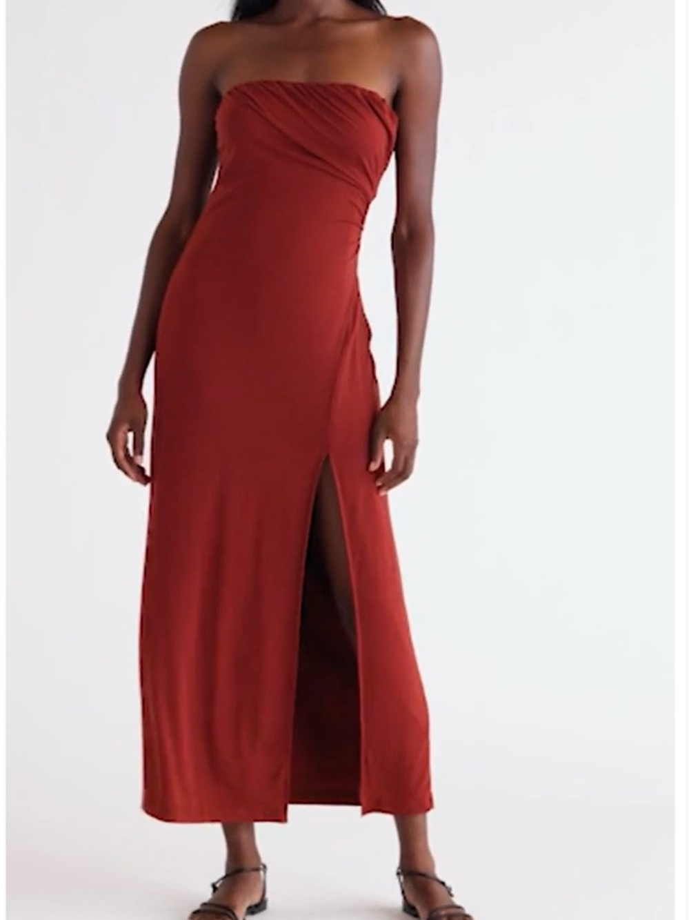 Hayley Strapless Maxi Dress